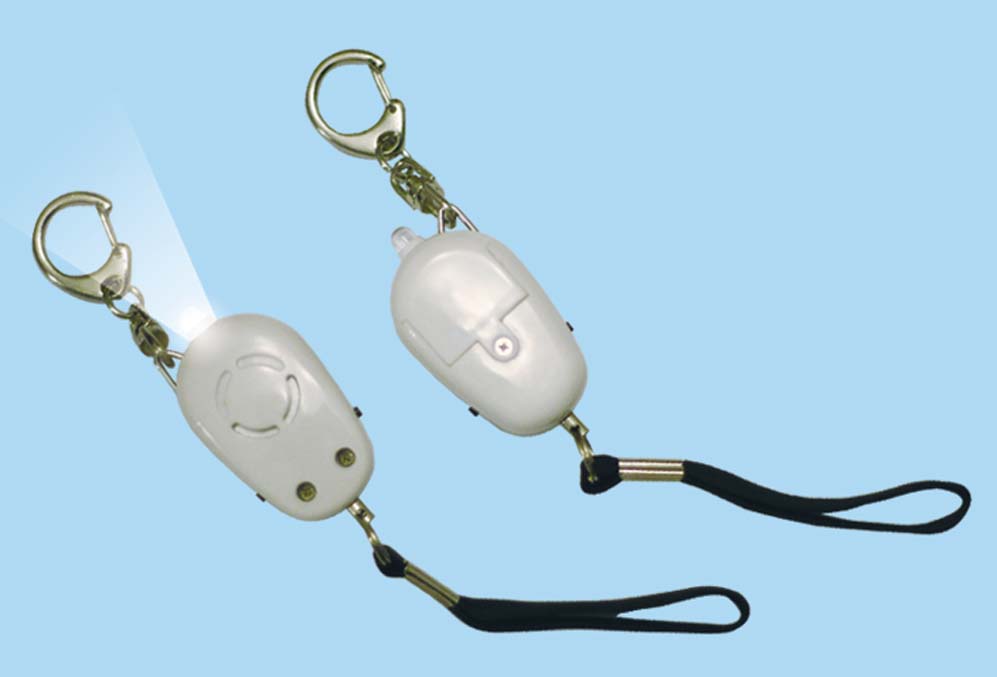 Personal Alarm with White LED Light