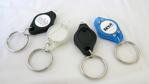 Bright White LED keychain