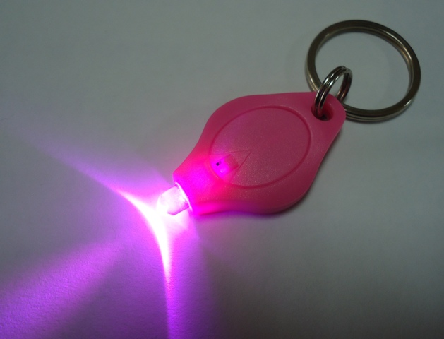 Bright White LED keychain