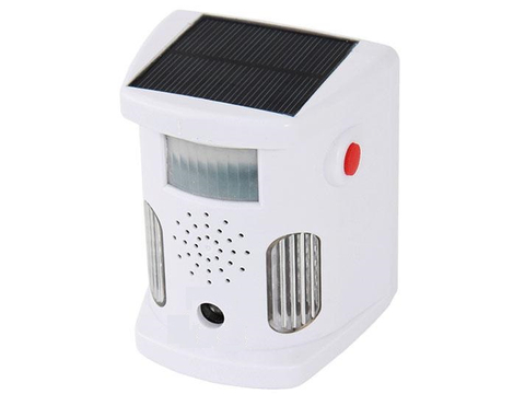 Solar Powered Birds Repeller with Strobe Light