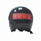 Motorcycle Helmet With Solar Powered LED Display