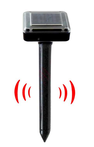 Solar Powered Mole Repeller With ON/OFF Switch