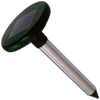 Solar Powered Mole Repeller with Aluminum Tube