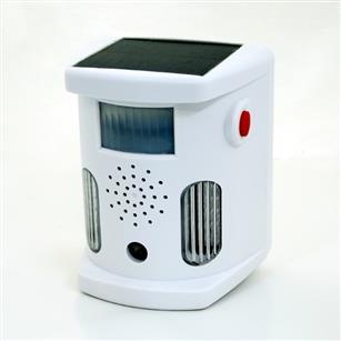 Solar Powered Birds Repeller with Strobe Light
