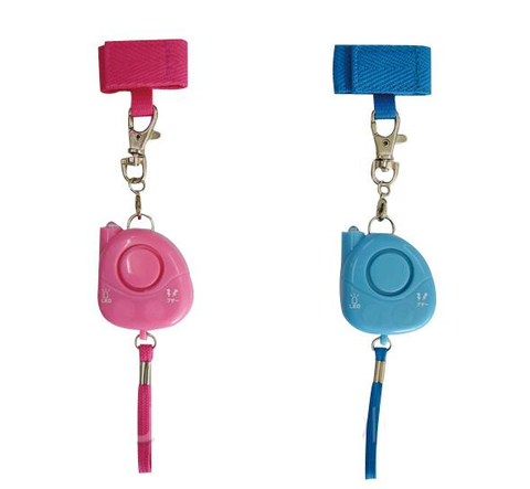 Waterproof Personal Alarm with LED Flashlight