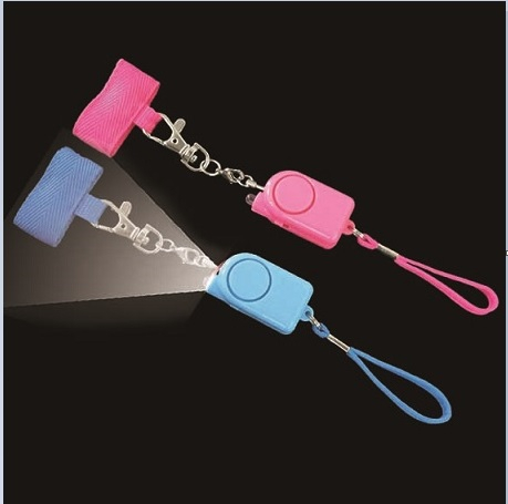 Mini Personal Alarm with White LED light