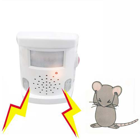 Electronic Ultrasound+Flashing Mice/Rodent/Rat Repeller