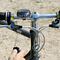 Solar Led Bicycle Light with Remote Controller/Alarm