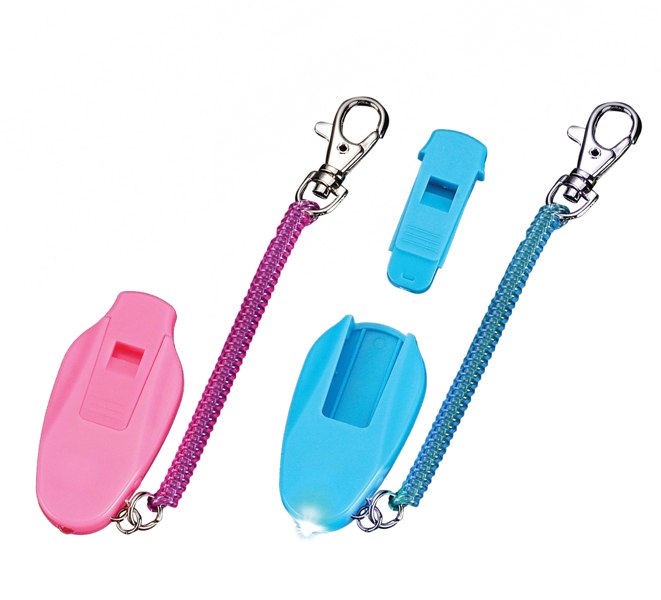Whistle with White LED Light